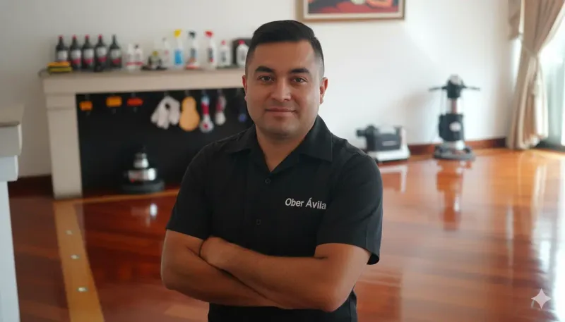 Ober Avila - Pulido de Pisos de Madera Maciza