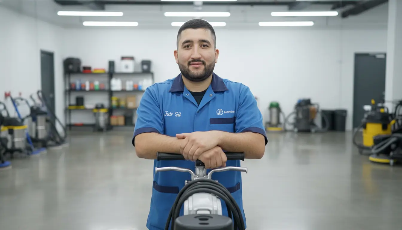 Jair Alonso Gil Quiroz - Pulido y Mantenimiento de Pisos