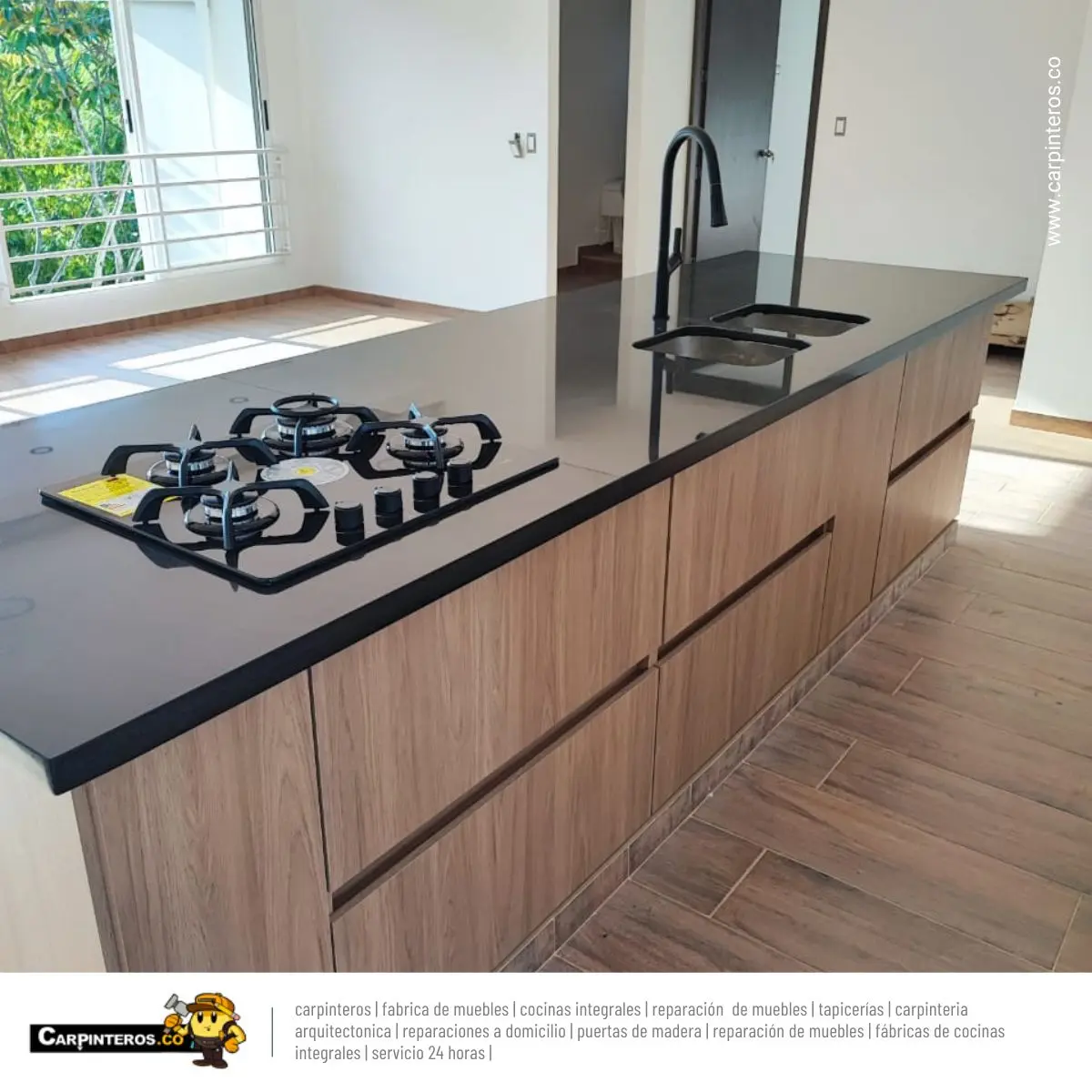 Proyecto de carpintería - cocinas