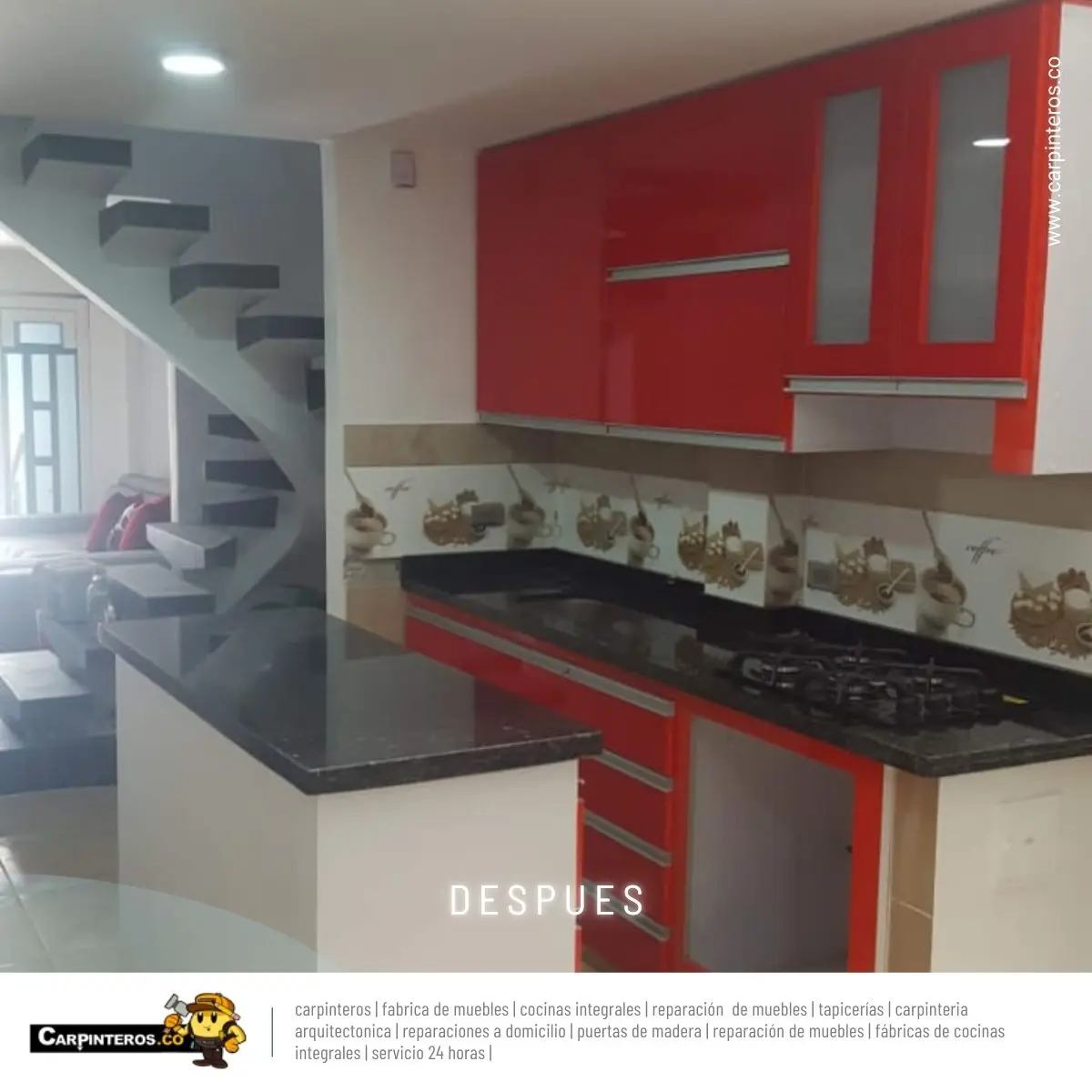 Proyecto de carpintería - cocinas