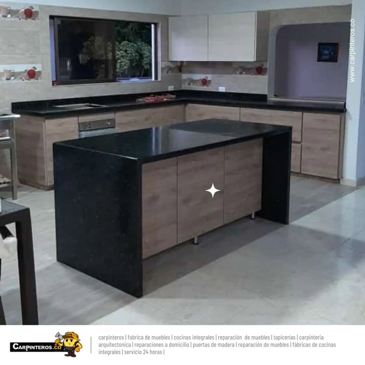 Proyecto de carpintería - cocinas