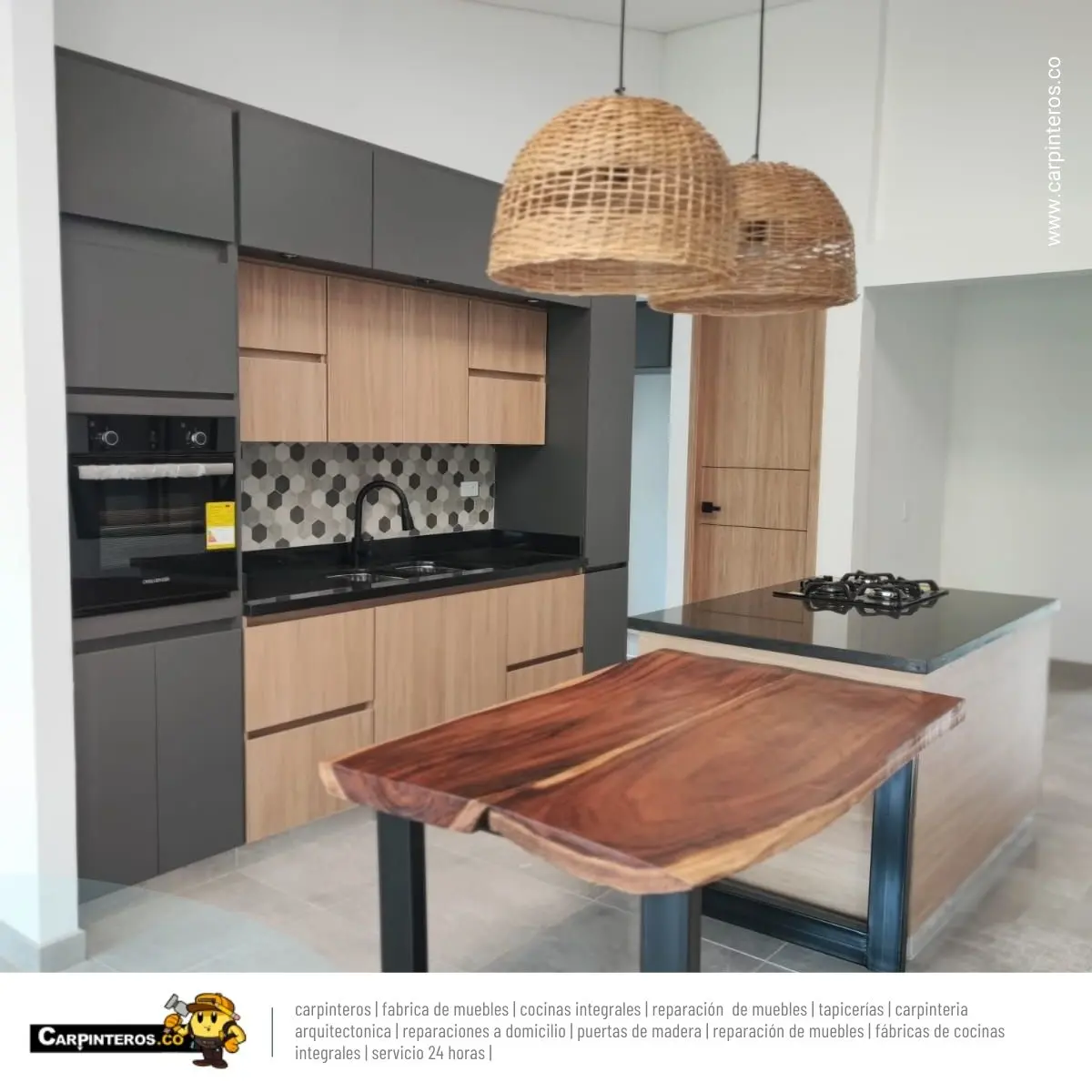 Proyecto de carpintería - cocinas