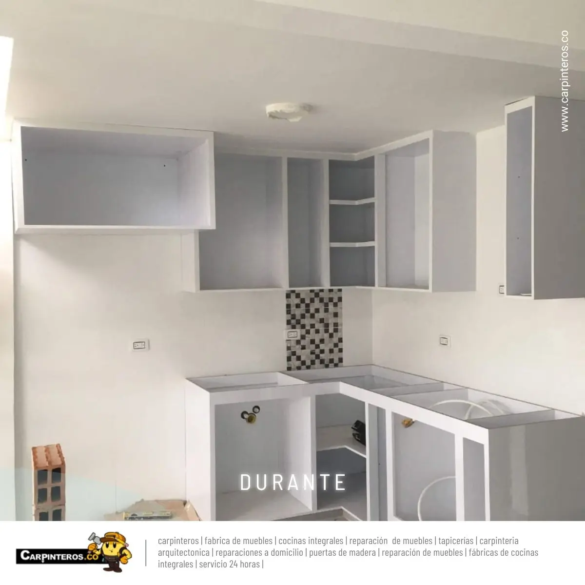 Proyecto de carpintería - cocinas