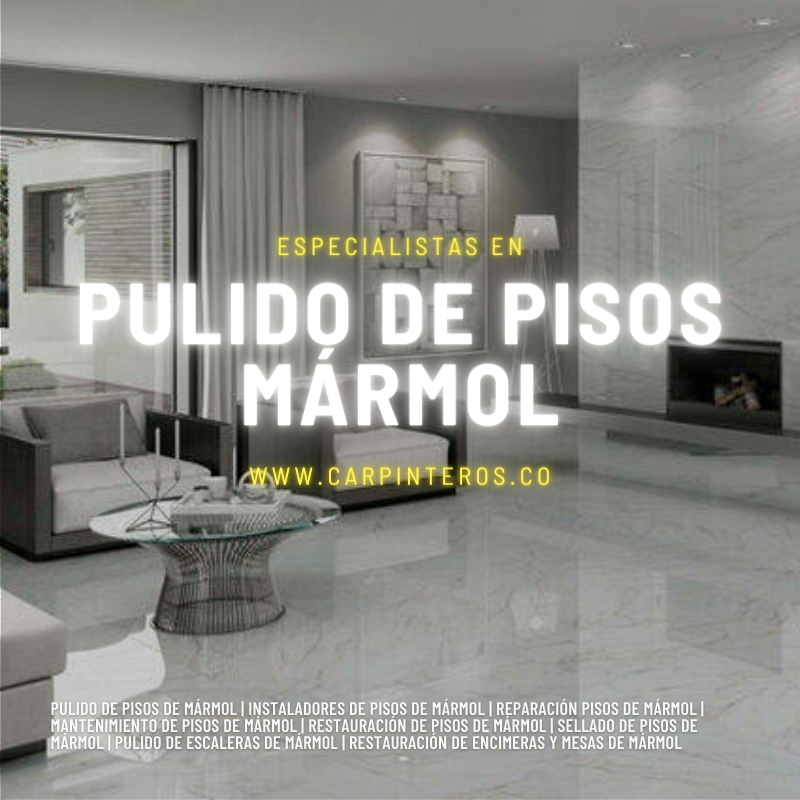 Necesitas el pulido de pisos de mármol Bogotá?