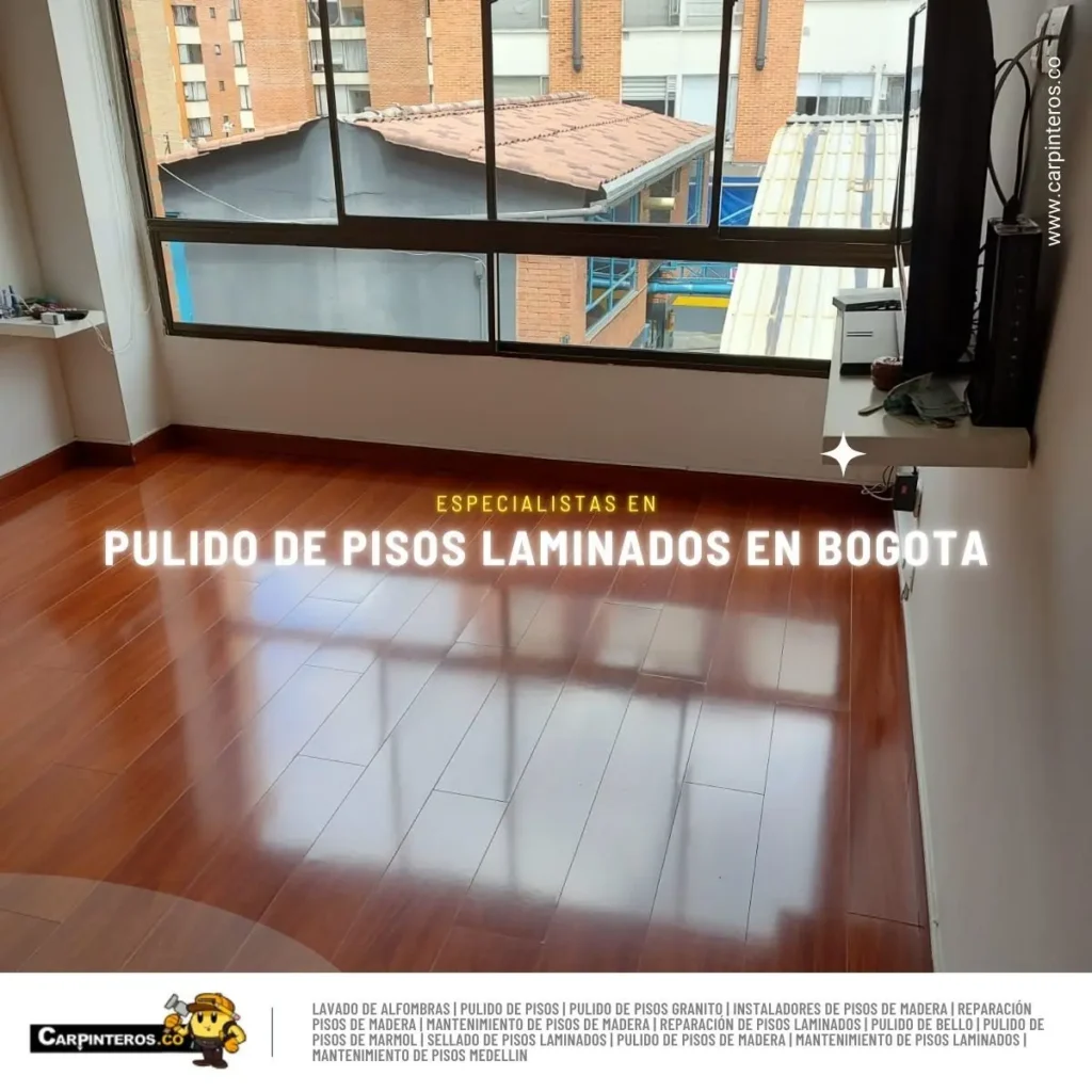 Pulido de pisos laminados Bogota