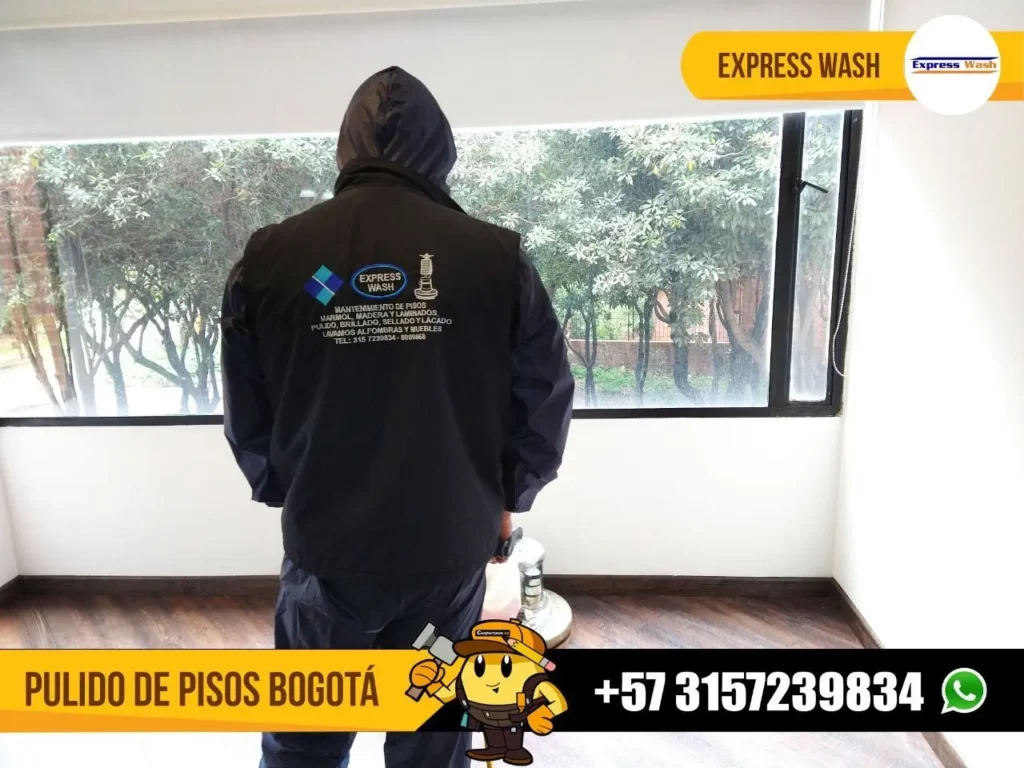 Pulido de pisos laminados bogota expresswash 4