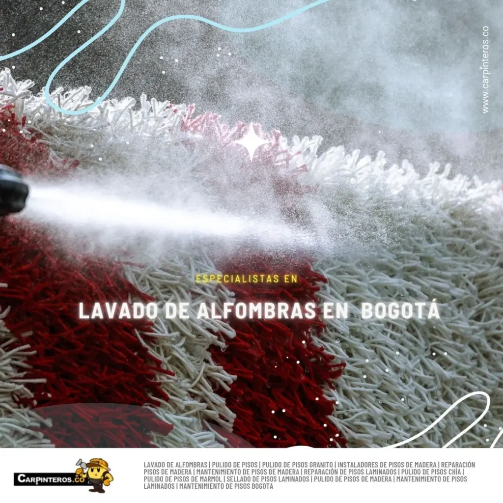 lavado de alfombras a vapor en bogota